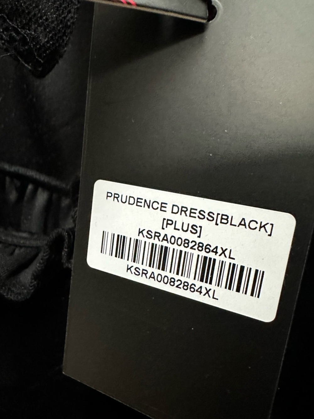 Kill Star black velvet Prudence Dress size 4XL - Picture 5 of 5